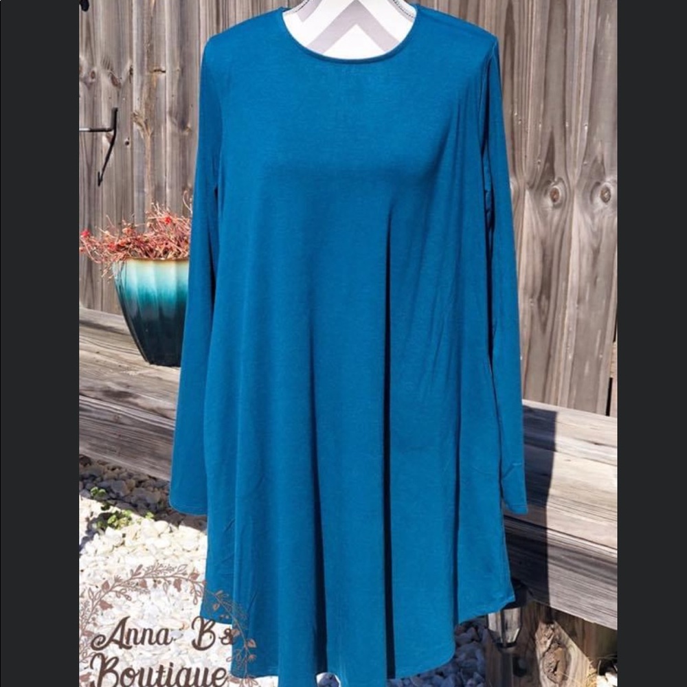 Zenana Teal Dress